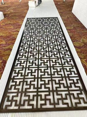 Goede prijs Aanpasbare vloer tot plafond kamerverdelers Midden woonkamer metalen kamerverdelers roestvrijstalen schermen & kamerverdelers online