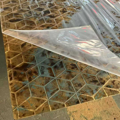 RESTLESS STEEL LEER RETRO DECORATION STYLE 304 RESTLESS STEEL RED COPER COLOR voorraad voorkeursprijs hotel decoratie
