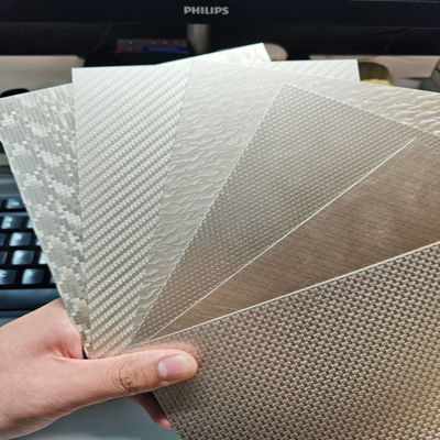 Goede prijs 4*8ft 0,8mm 1mm 1,2mm 1,5mm Dikte Muurdecoratie Geprinte oppervlakte Roestvrij staalplaat online