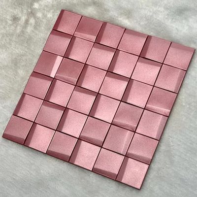 Goede prijs ASTM roestvrij staal mozaïektegels Achtergrond 300*300 Spiegelfabriek online