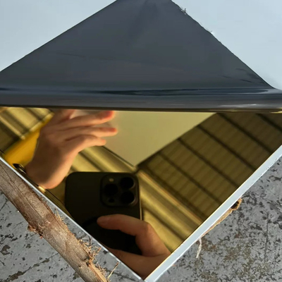 Eerste keuze voor architecturale decoratie roestvrij staal kleurrol - gordijnmuur/lift/hotel decoratie