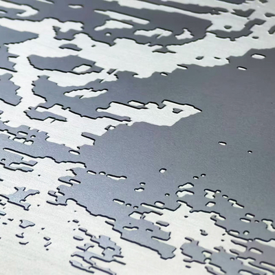 Deep Acid Etching New Design Goede kwaliteit Aisi Astm Sus 304 gekleurde gegraveerde roestvrij bekleding plafond lift deur decoratieve plaat plaat OEM