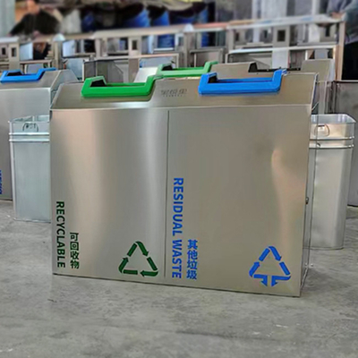 Roestvrijstalen Rookafvalbak Op Maat Gemaakte Roestvrijstalen Metalen Producten Voor Metrostation