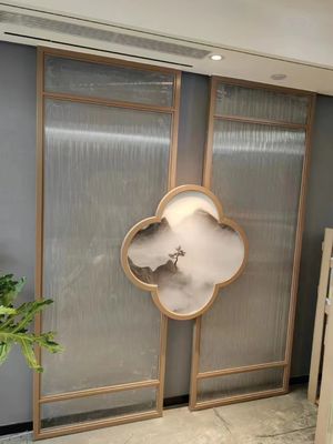 Goede prijs Artistieke CNC Metalen Schermverdeler met Aangepast Logo & Patronen online
