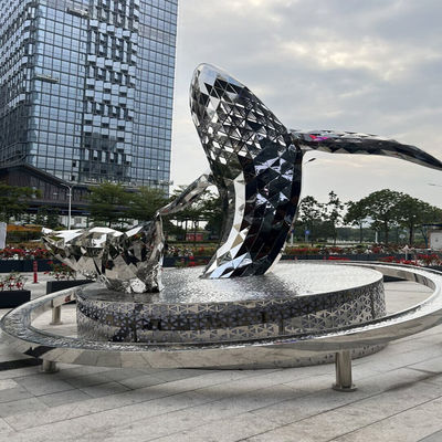 Art Design 304 China roestvrij staal beeldhouwwerk voor buiten