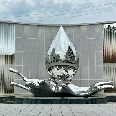 Goede prijs Poedercoated 316L roestvrij staal beeldhouwkunstenaars voor buiten online