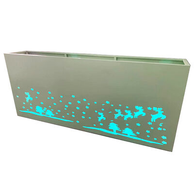 Goede prijs Opstapelbare modulaire planterdozen van roestvrij staal - aangepaste configuratie online