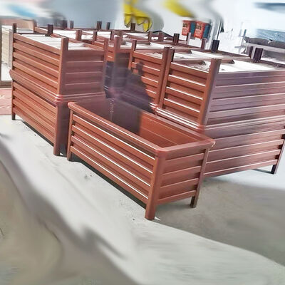 Goede prijs Op maat gemaakte roterende planters van roestvrij staal voor optimale blootstelling aan de zon online