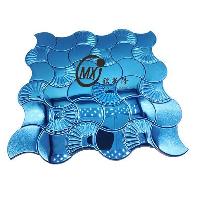 Goede prijs Moderne geborstelde mosaïekplaten van roestvrij staal voor interieurmuurversiering online