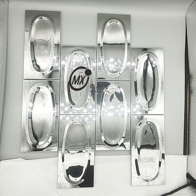 Goede prijs Meubel inleg en accent decoratie roestvrij staal mozaïek strips online