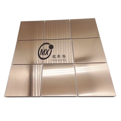 Goede prijs Keuken Backsplash Badkamer Muur Metalen Mosaïek online