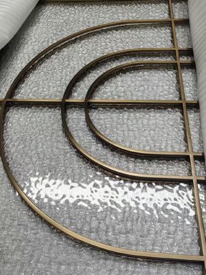 Goede prijs Classic Chinese Calligraphy Stainless Steel Decorative Panel online