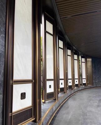 Goede prijs Oriëntaal bamboepatroon roestvrij staal kamerscheiding online