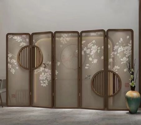 Goede prijs European Ornate Laser Cut Stainless Steel Room Divider online