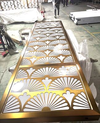 Goede prijs Roestvrijstalen Scheidingswandpaneel voor Showroom online