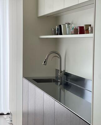 Goede prijs 15 inch krasbestendige roestvrijstalen staaf Prep wasbak, drop-in online