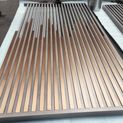 201 304 Stainless Steel Screen Partition/Divider Custom Size Voor hotel restaurant woonkamer kantoor decoratie
