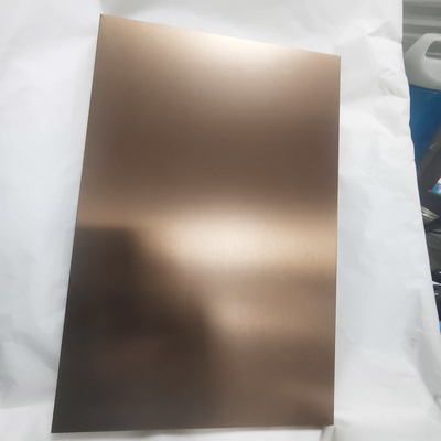 Zilver 28mm Kleur Roze Goud PVD Sand Blasted SS Plaat 304 roestvrij staal Honingraat Wandbekleding Panel