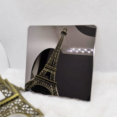 Goede prijs TUV de Zwarte Nr 8 Spiegel beëindigt het Platerentitanium van het Roestvrij staalblad PVD online