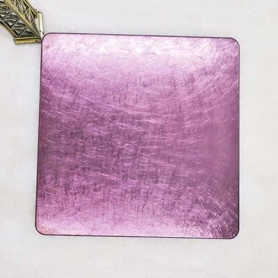 Goede prijs Spiegelkleur Roestvrijstalen Plaat - Aangepaste Reclame Logo en Merkweergave online