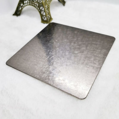 Goede prijs Blad DIN AISI 202 1219*4000mm van het parel het Trilling Gekleurde Roestvrije staal online